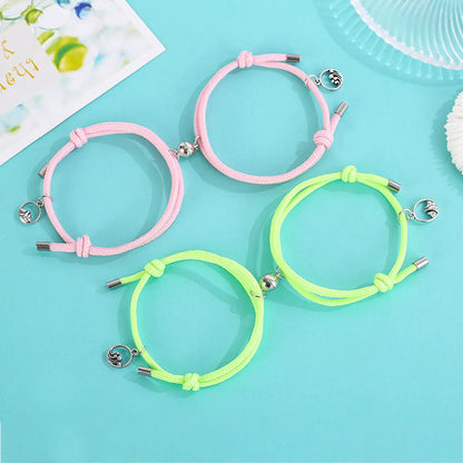 Wholesale Jewelry Luminous Rope Eachother Couple Bracelets A Pair Of Set Nihaojewelry