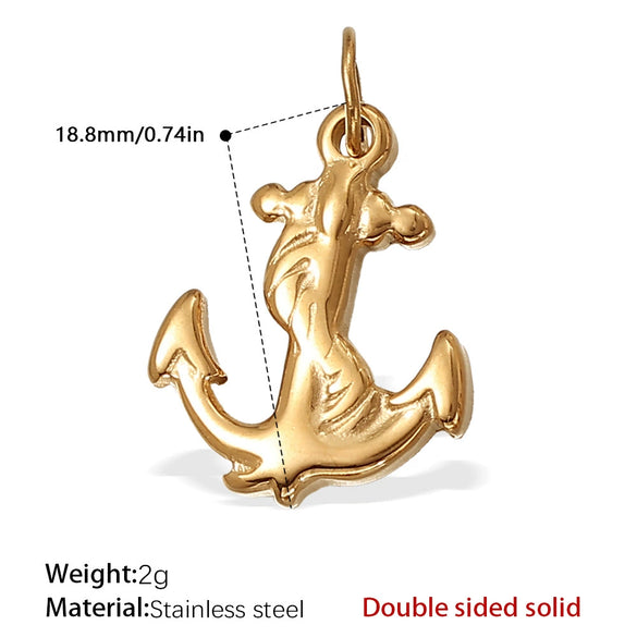 Wholesale Jewelry Marine Life Animal Zodiac 316L Stainless Steel Pendant Electroplated
