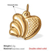 Wholesale Jewelry Marine Life Animal Zodiac 316L Stainless Steel Pendant Electroplated