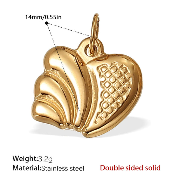 Wholesale Jewelry Marine Life Animal Zodiac 316L Stainless Steel Pendant Electroplated