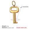 Wholesale Jewelry Marine Life Animal Zodiac 316L Stainless Steel Pendant Electroplated