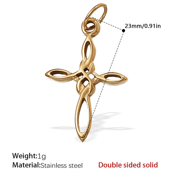 Wholesale Jewelry Marine Life Animal Zodiac 316L Stainless Steel Pendant Electroplated