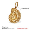 Wholesale Jewelry Marine Life Animal Zodiac 316L Stainless Steel Pendant Electroplated