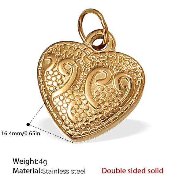 Wholesale Jewelry Marine Life Animal Zodiac 316L Stainless Steel Pendant Electroplated