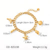 Wholesale Jewelry Marine Life Stainless Steel Shell Handmade Electroplated Pendant Necklace And Bracelet For Women