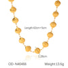 Wholesale Jewelry Marine Life Stainless Steel Shell Handmade Electroplated Pendant Necklace And Bracelet For Women