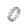 Wholesale Jewelry Marine Style Beach Simple Style Starfish Shell 304 Stainless Steel Open Rings