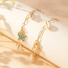 Wholesale Jewelry Marine Style Starfish Alloy Shell Anklet