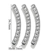 Wholesale Jewelry Material Stainless Steel Plated 18K Color Retaining Embossed Tube Beads With Totem Pattern Handmade Accessories