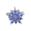 Wholesale Jewelry Metal Alloy Bracelet Accessories Doublesided Diamond Large Hole Beads Hand Ornaments Ocean Star Cutout Loose Beads With Totem Pattern Electroplating Treatment
