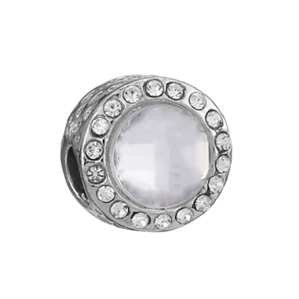 Wholesale Jewelry Metal Alloy Bracelet Accessories Doublesided Diamond Large Hole Beads Hand Ornaments Ocean Star Cutout Loose Beads With Totem Pattern Electroplating Treatment