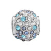 Wholesale Jewelry Metal Alloy Bracelet Accessories Doublesided Diamond Large Hole Beads Hand Ornaments Ocean Star Cutout Loose Beads With Totem Pattern Electroplating Treatment