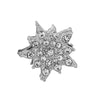 Wholesale Jewelry Metal Alloy Bracelet Accessories Doublesided Diamond Large Hole Beads Hand Ornaments Ocean Star Cutout Loose Beads With Totem Pattern Electroplating Treatment