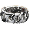 Wholesale Jewelry Metal Geometric Cross Twist Ring Electroplating Unisex Accessories