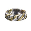 Wholesale Jewelry Metal Geometric Cross Twist Ring Electroplating Unisex Accessories