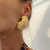 Wholesale Jewelry Metal Geometric Electroplating Highend Minimalist Women's Earrings