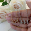 Wholesale Jewelry Microinlay Copper Pendant Necklace With Letters Numbers Text For Women