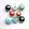 Wholesale Jewelry Mini Oildrip Glass Eye Bead Copper Jewelry Accessories