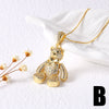 Wholesale Jewelry Minimalist Animal Pendant Necklace Copper Electroplating