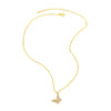 Wholesale Jewelry Minimalist Animal Zodiac Copper Gold Plated Pendant Necklace