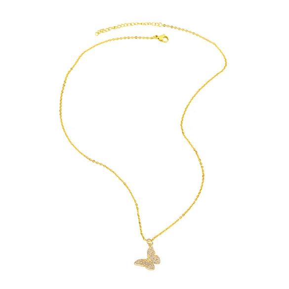 Wholesale Jewelry Minimalist Animal Zodiac Copper Gold Plated Pendant Necklace