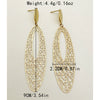 Wholesale Jewelry Minimalist Cold Style Geometric Stainless Steel Electroplated Earrings