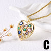 Wholesale Jewelry Minimalist Copper Goldplated Star Shape Pendant Necklace