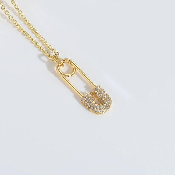 Wholesale Jewelry Minimalist Flower Copper Mixed Gemstone Inlay Electroplating Goblet Pendant Necklace For Women