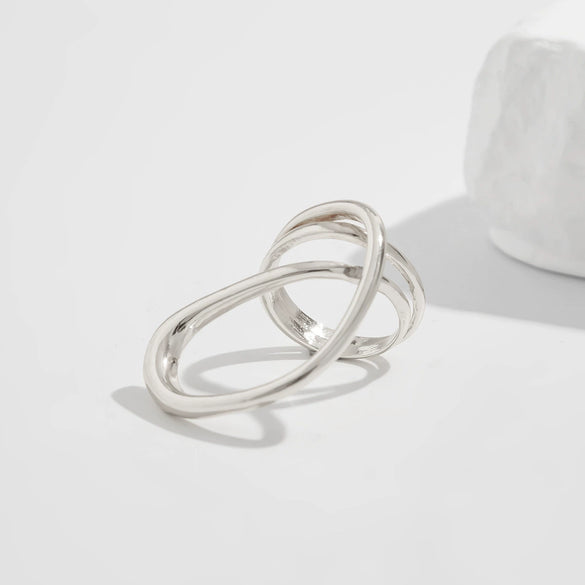 Wholesale Jewelry Minimalist Geometric Alloy And Pearl Bracelet Electroplated