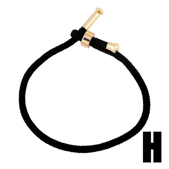 Wholesale Jewelry Minimalist Geometric Copper Round Beads Bracelet With Electroplating