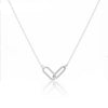 Wholesale Jewelry Minimalist Geometric Oval Cross S925 Sterling Silver Gold Plated Polished O Chain Necklace For Women
