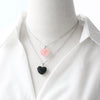 Wholesale Jewelry Minimalist Heart Copper Gold Plated Ochain Pendant Necklace For Women