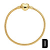 Wholesale Jewelry Minimalist Heart Shape Copper Electroplated Hand Woven Bracelet