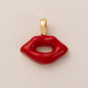 Wholesale Jewelry Minimalist Love Flower Geometric Copper O Word Chain Pendant Necklace Gold Plated