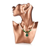 Modern Style Artistic Solid Color Resin Jewelry Display Bust