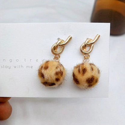 Wholesale Jewelry Modern Style Geometric Alloy Plating Drop Earrings