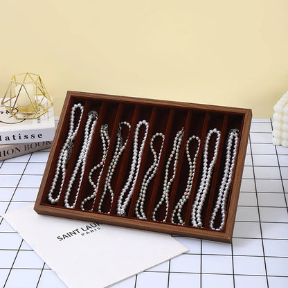 Wholesale Jewelry Modern Style Rectangle Flannel Jewelry Rack