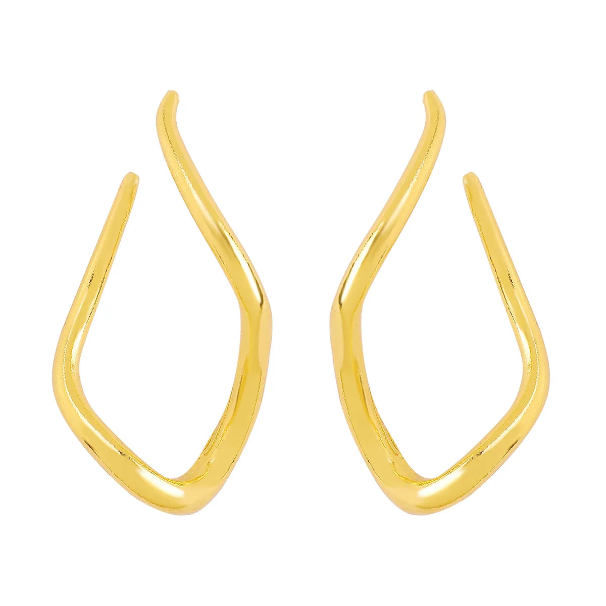 Wholesale Jewelry Modern Style Simple Style Geometric Alloy Earrings