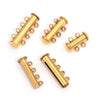Wholesale Jewelry Multilayer Magnet Buckle Cylindrical Stainless Steel Magnetic Buckle With Electroplating And Round Design