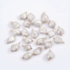 Wholesale Jewelry Natural Freshwater Baroque Pearl Stainless Steel Curved Pin Pendant