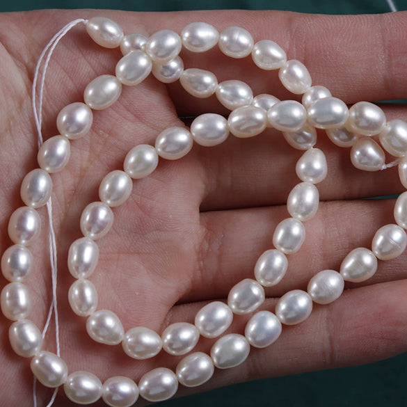 Wholesale Jewelry Natural Freshwater Pearl Naked Beads For Diy Handworn Jewelry Materials
