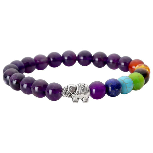 Wholesale Jewelry Natural Stone Elephant Beads Handmade Bracelet