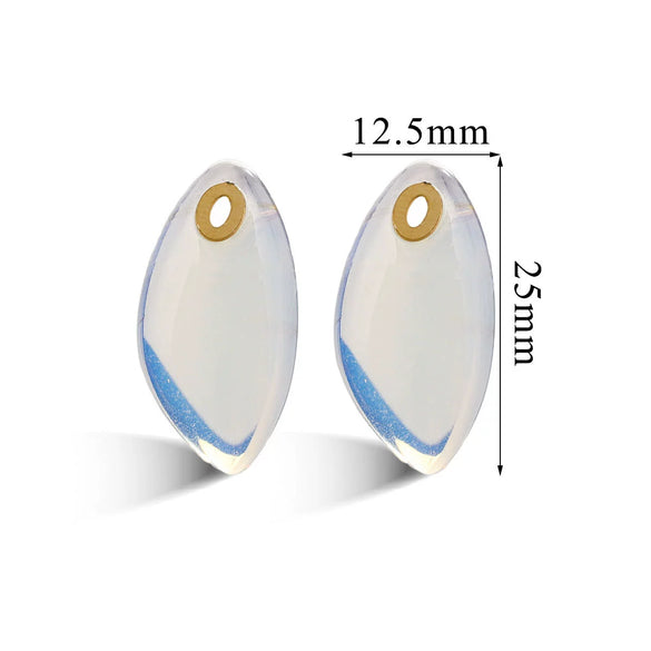 Wholesale Jewelry Natural Stone Pink Crystal Turquoise Stainless Steel Oval Pendant Necklace With Geometric Style And Electroplating Treatment