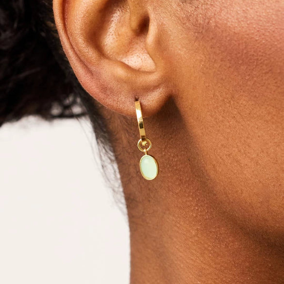Wholesale Jewelry Natural Style Dongling Jade Shell Conch Earrings And Necklace Copper Gold Plated