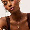 Wholesale Jewelry Natural Style Dongling Jade Shell Conch Earrings And Necklace Copper Gold Plated