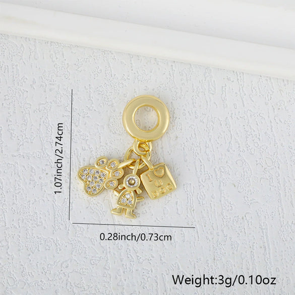 Wholesale Jewelry Niche Geometric Copper Pendant Necklace With Electroplating