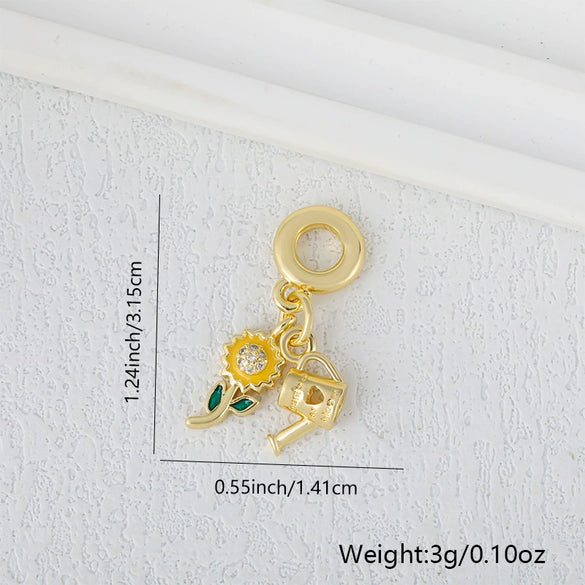 Wholesale Jewelry Niche Geometric Copper Pendant Necklace With Electroplating