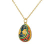Wholesale Jewelry Niche Geometric Copper Pendant Necklace With Stainless Steel Chain And Electroplating