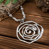 Wholesale Jewelry Niche Geometric Leather Wax Alloy Clavicle Chain With Electroplating