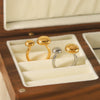 Wholesale Jewelry Niche Geometric Stainless Steel Open Ring For Women